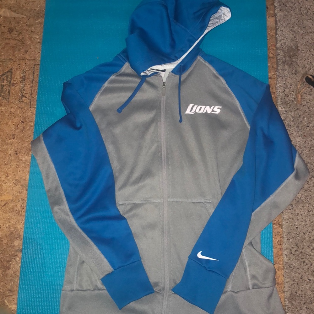 Detroit lions Nike zip up